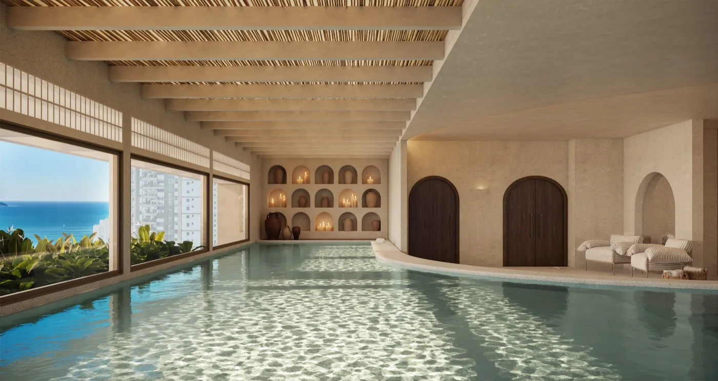 Piscina do Spa Wellness do Kronos by Tegra